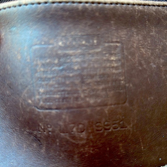 VINTAGE Coach 9951 Brown Leather Patricia's Legacy Flap Shoulder Bag - Picture 2 of 16